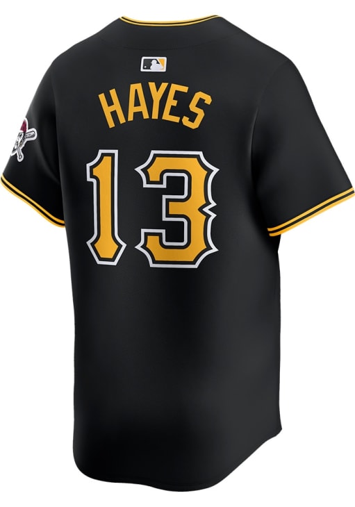 Ke'Bryan Hayes Pittsburgh Pirates Mens BLACK Alt 2024 Limited