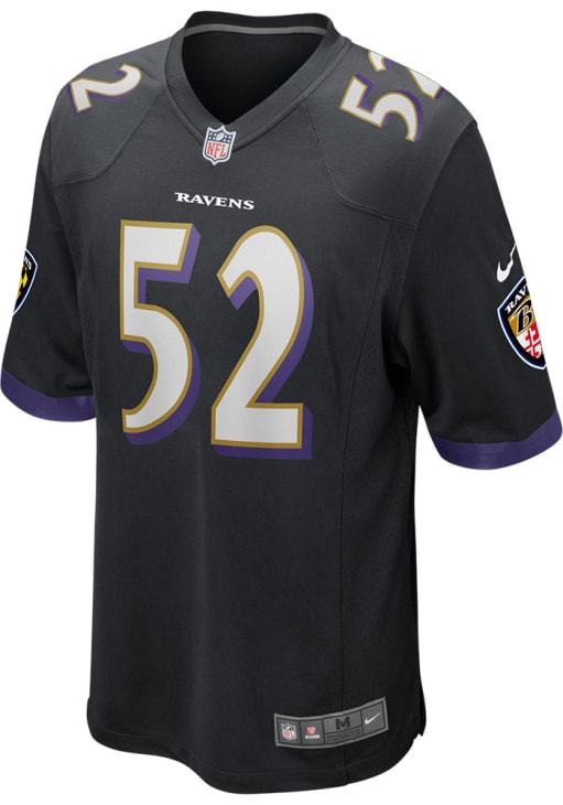 Ray Lewis Baltimore Ravens BLACK Alt Jersey - 173202994