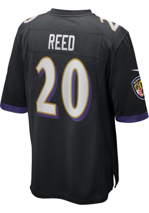 Ed Reed Baltimore Ravens BLACK Alt Jersey - 173202995