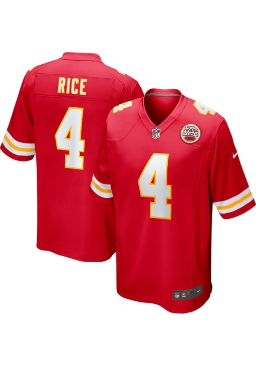 Rashee Rice Kansas City Chiefs Red Game Jersey - 173204648