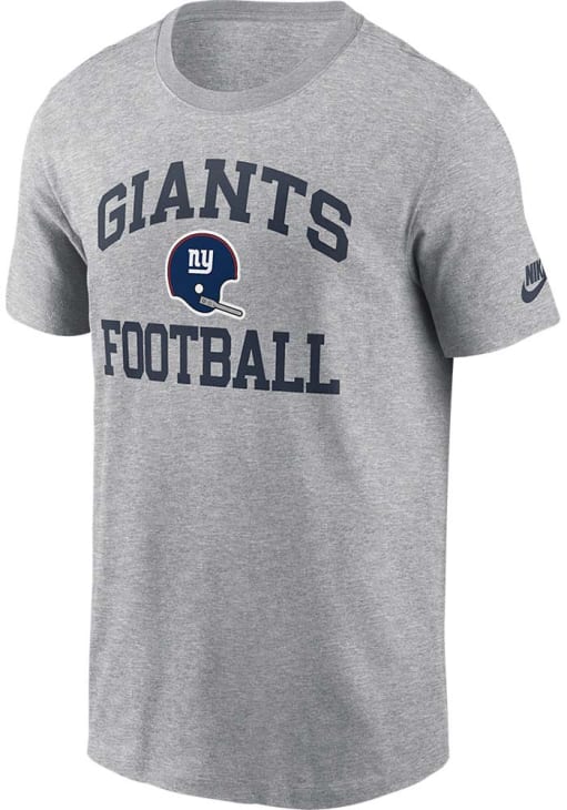 Nike New York Giants GREY Rewind Logo Essential Cotton Short