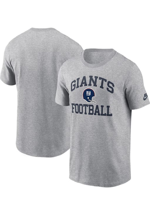 Nike New York Giants GREY Rewind Logo Essential Cotton Short
