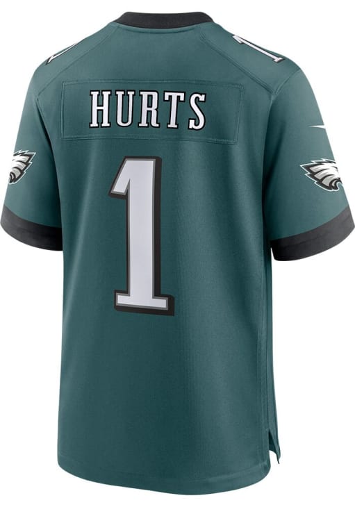 Jalen Hurts Philadelphia Eagles Home Jersey - MIDNIGHTGREEN