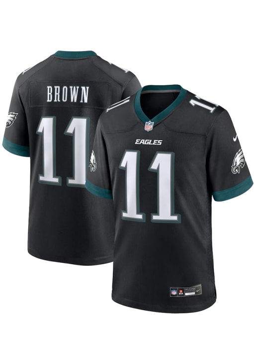 AJ Brown Philadelphia Eagles BLACK Alt Game Jersey - 173205474