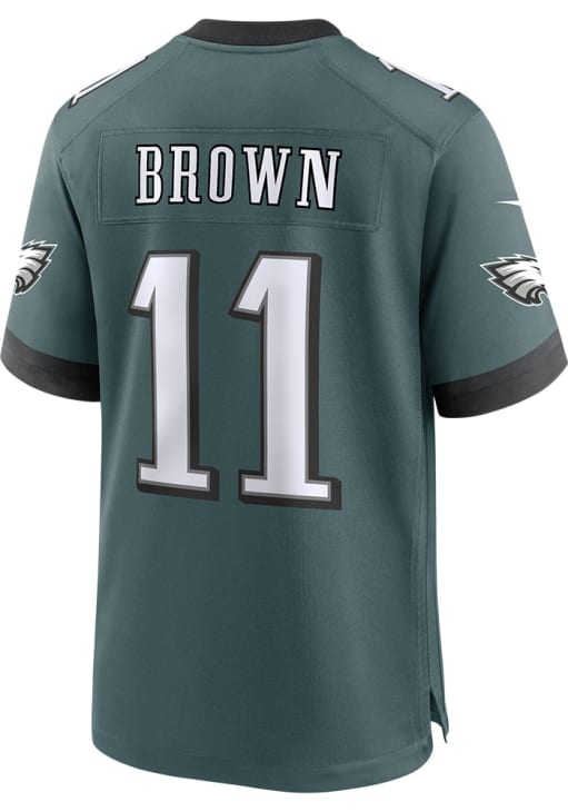 AJ Brown Philadelphia Eagles EAGLESGREEN Home Game Jersey - 173205475
