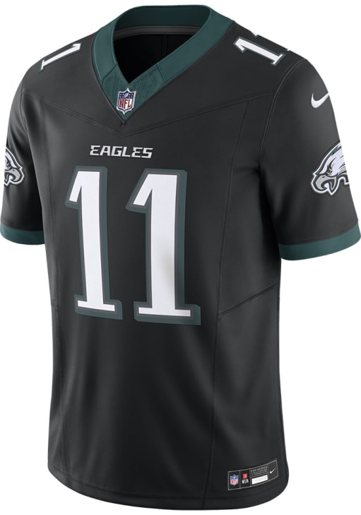 AJ Brown Philadelphia Eagles Mens BLACK Alt Limited Football