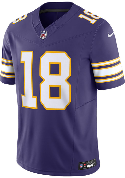 Justin Jefferson Minnesota Vikings Alt - PURPLE