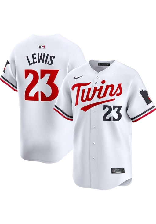 Royce Lewis Minnesota Twins Mens WHITE Home 2024 Limited Baseball