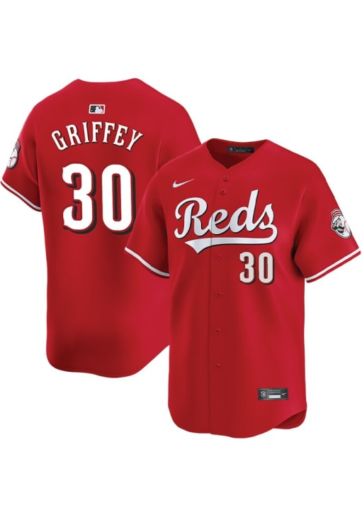 Ken Griffey Jr. Cincinnati Reds Mens Red Alt 2024 Limited Baseball