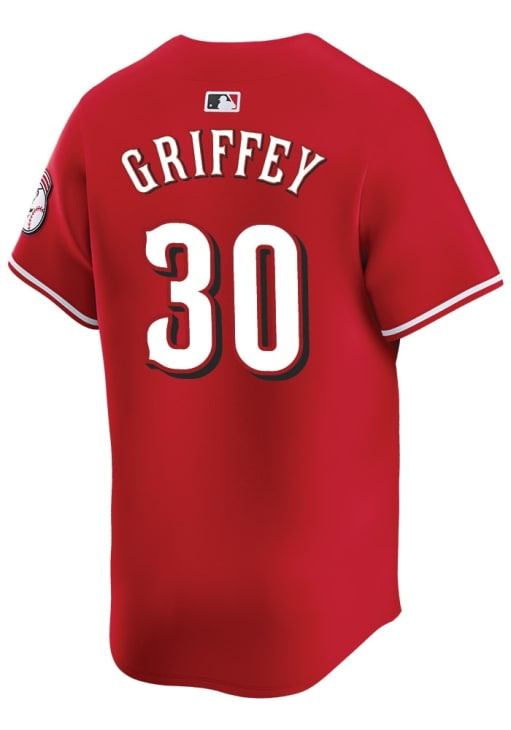 Ken Griffey Jr. Cincinnati Reds Mens Red Alt 2024 Limited Baseball