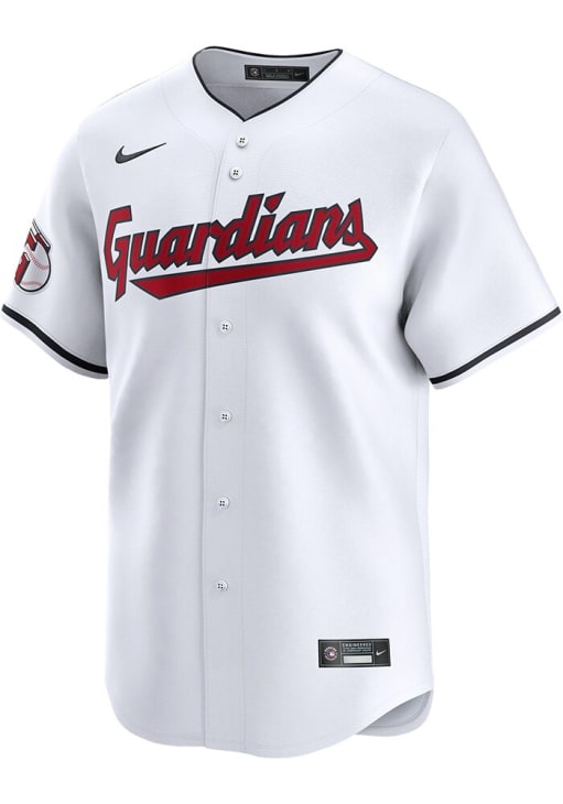 Josh Naylor Cleveland Guardians Mens WHITE Home 2024 Limited