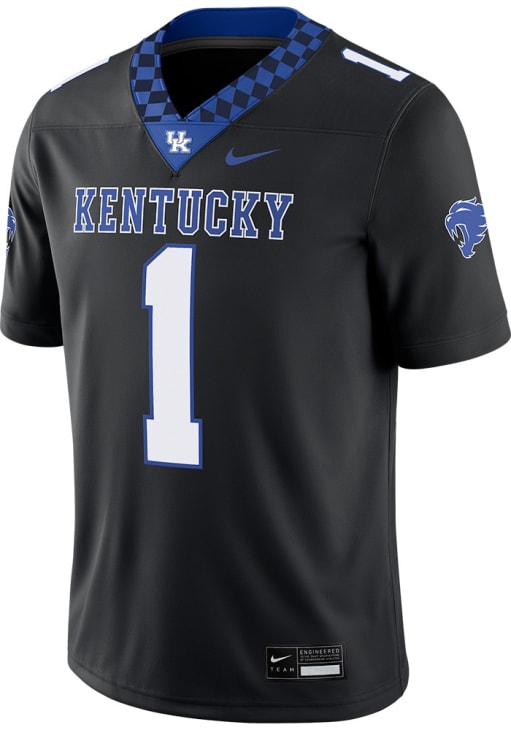 Nike Kentucky Wildcats BLACK Alternate Game Jersey - 173207208