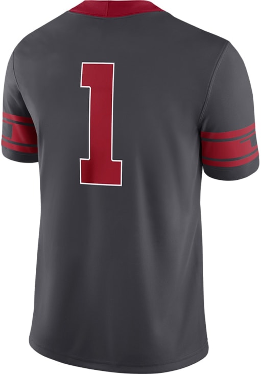 Nike Oklahoma Sooners ANTHRACITE Jordan Alternate Game Jersey