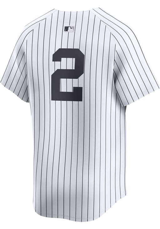 Derek Jeter New York Yankees Mens White Home Number Only 2024