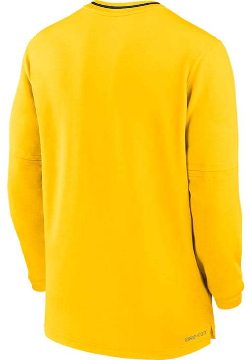 Nike Mens MAIZE Michigan Wolverines Sideline Jordan Coach Long