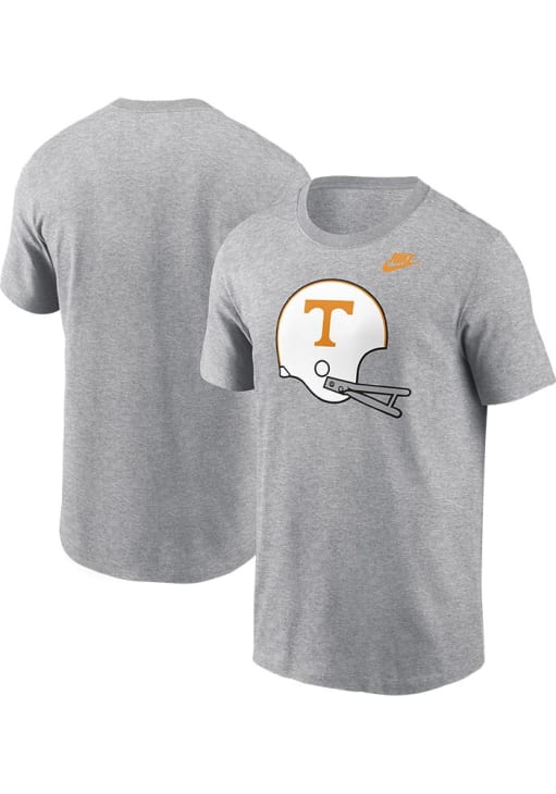 Nike Tennessee Volunteers HEATHER GREY Football Helmet Short