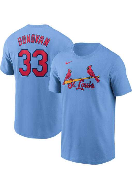 Brendan Donovan St Louis Cardinals LIGHT BLUE Alt Short Sleeve