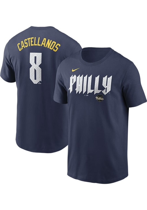 Nick Castellanos Philadelphia Phillies BLUE City Connect Short