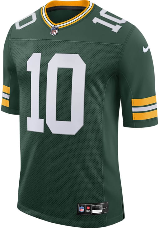 Jordan Love Green Bay Packers Mens GREEN Home Limited Football
