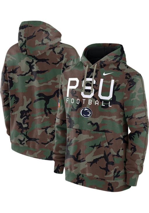 camo green nike hoodie