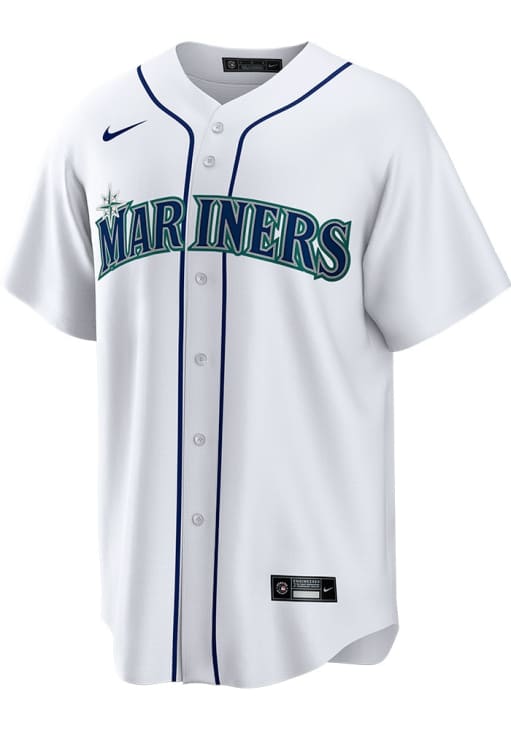 Julio Rodriguez Seattle Mariners Mens Replica WHITE Home Jersey