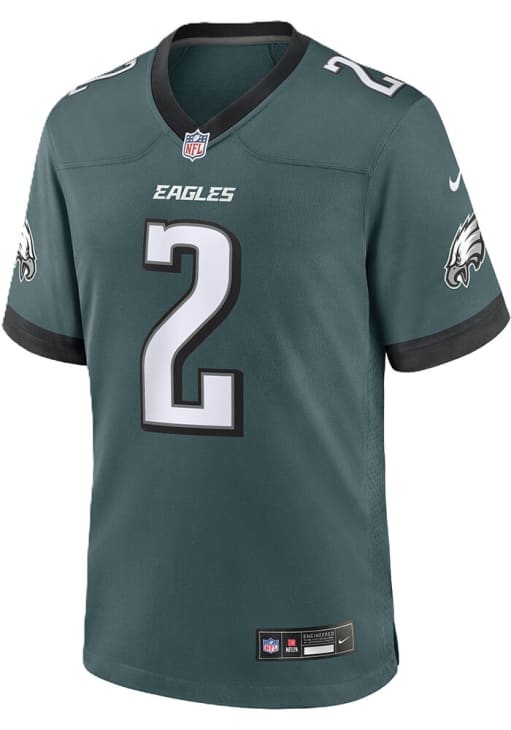 【Lサイズ】#11エリキ ユニフォーム Darius Slay Philadelphia Eagles MIDNIGHTGREEN Home Jersey - 173212226