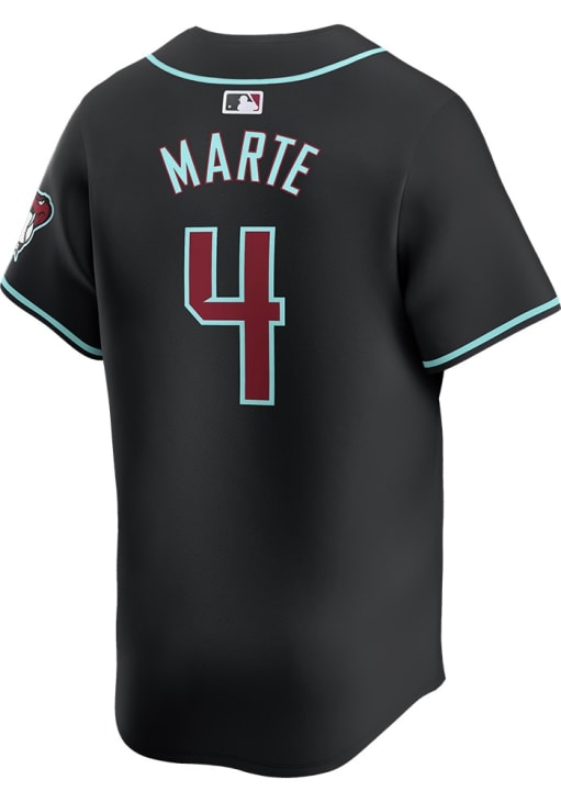 Ketel Marte Arizona Diamondbacks Mens BLACK Alt 2024 Limited