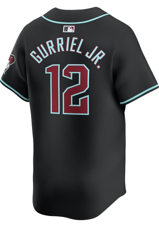 Lourdes Gurriel Arizona Diamondbacks Mens BLACK Alt 2024 Limited