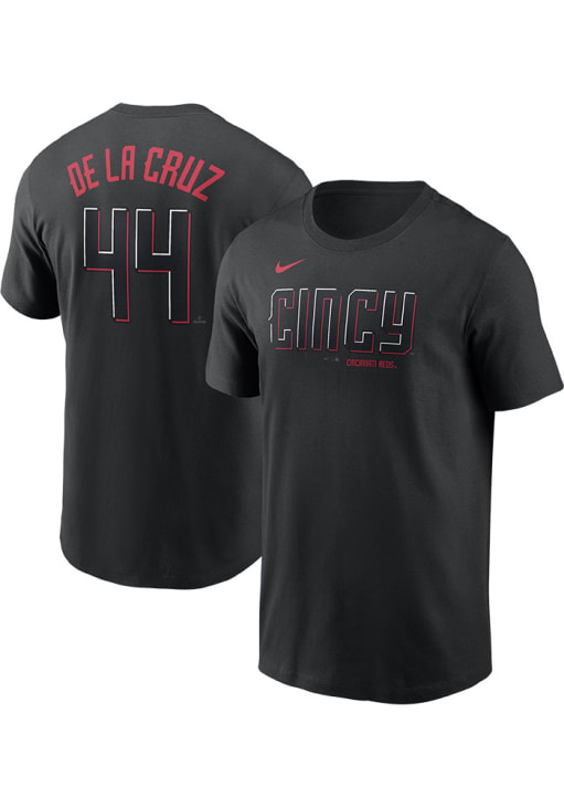 Elly De La Cruz Cincinnati Reds City Con Short Sleeve Player T