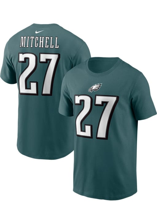 Quinyon Mitchell Philadelphia Eagles MIDNIGHTGREEN Home Short