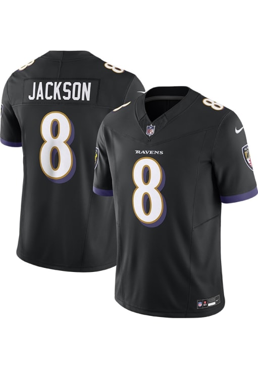 Lamar Jackson Baltimore Ravens Mens BLACK Alt Limited Football