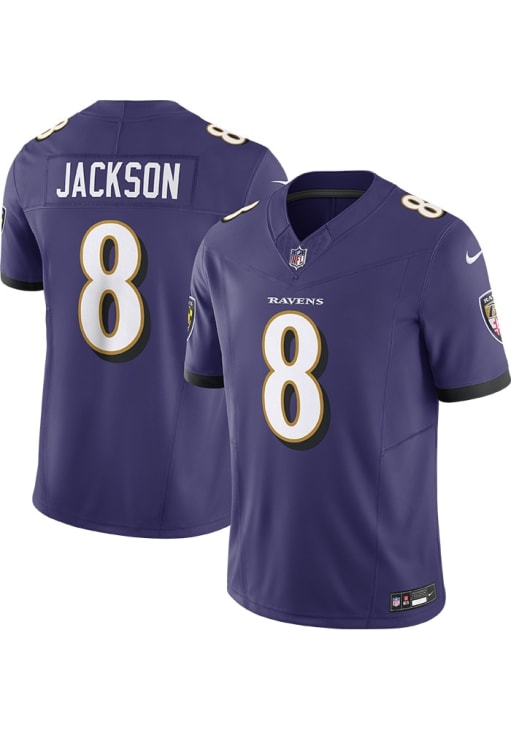 Lamar Jackson Baltimore Ravens Mens PURPLE Home Limited Football
