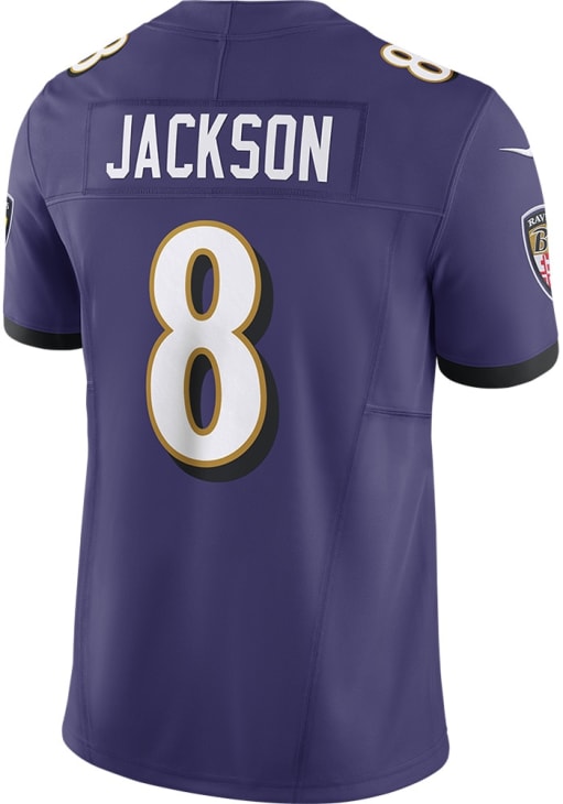 Lamar Jackson Baltimore Ravens Mens PURPLE Home Limited Football