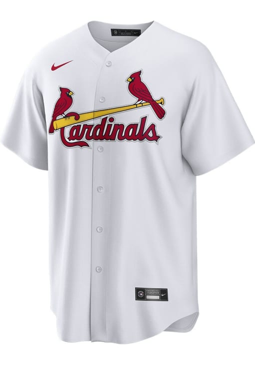St Louis Cardinals Mens Nike Replica WHITE Home Jersey - 17321300