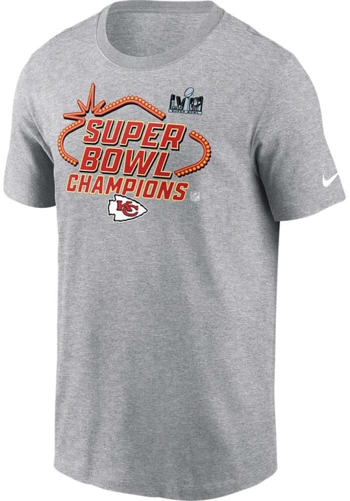 Nike Kansas City Chiefs Dark Grey Heather Super Bowl LVIII