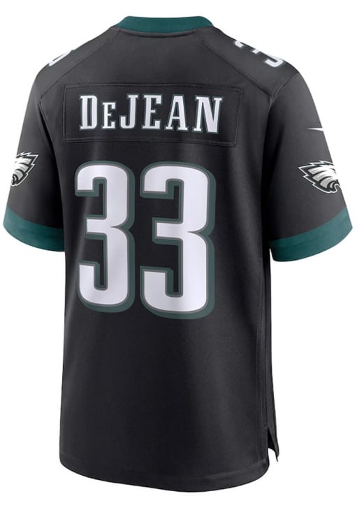 Cooper DeJean Philadelphia Eagles BLACK Alt Jersey - 173213130