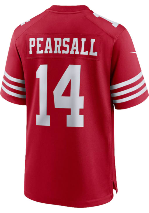 Ricky Pearsall San Francisco 49ers Red Home Jersey - 173213212