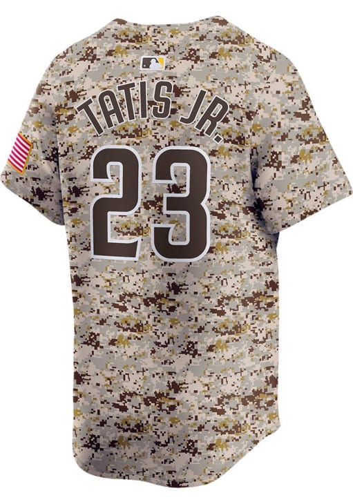 NIKE MLB TATIS JR. PADRES ユニフォーム Fernando Tatis Jr San Diego Padres Mens BROWN Alt 2024 Limited