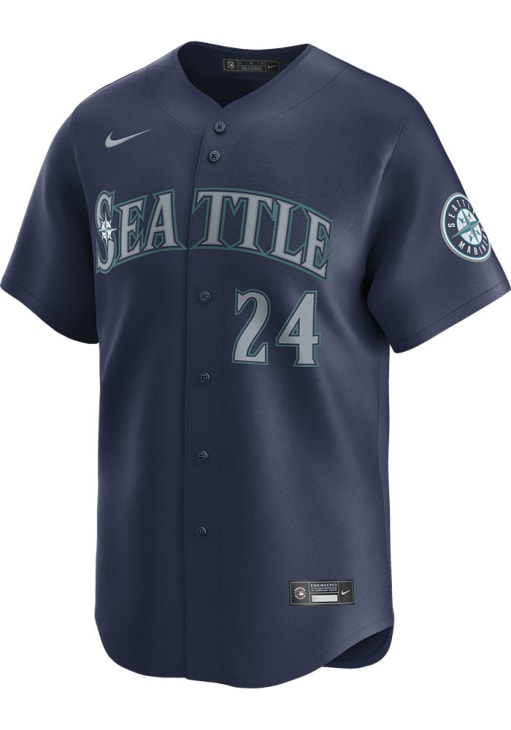 Ken Griffey Jr. Seattle Mariners Mens NAVY Road 2024 Limited