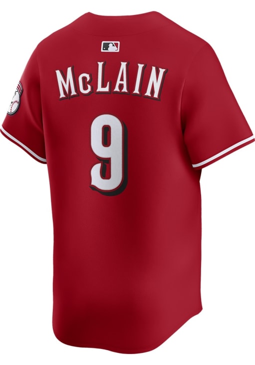 Matt McLain Cincinnati Reds Mens Red Alt Limited Baseball Jersey