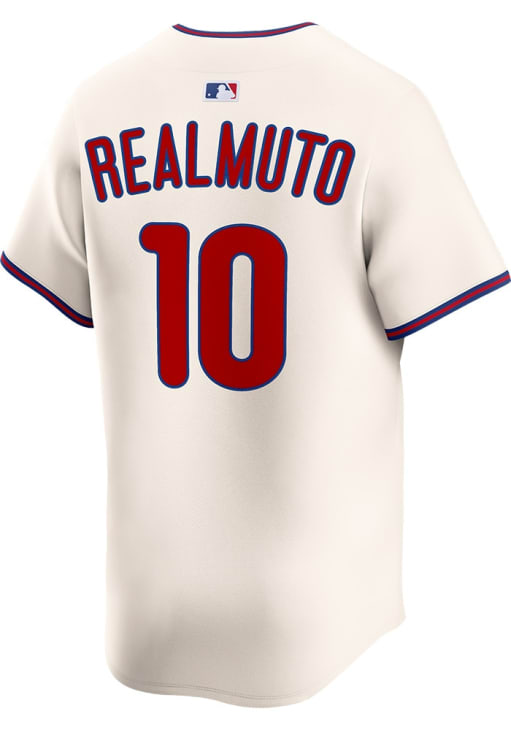 JT Realmuto Philadelphia Phillies Mens IVORY Alt Limited Baseball