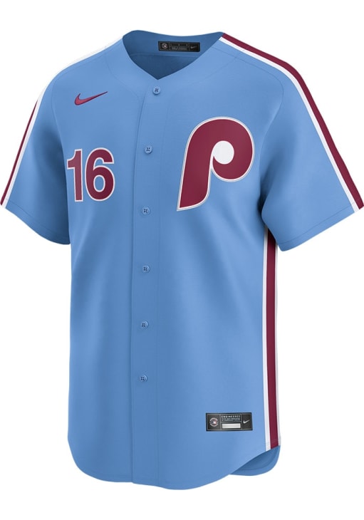 Brandon Marsh Philadelphia Phillies Mens LIGHT BLUE Alt Limited