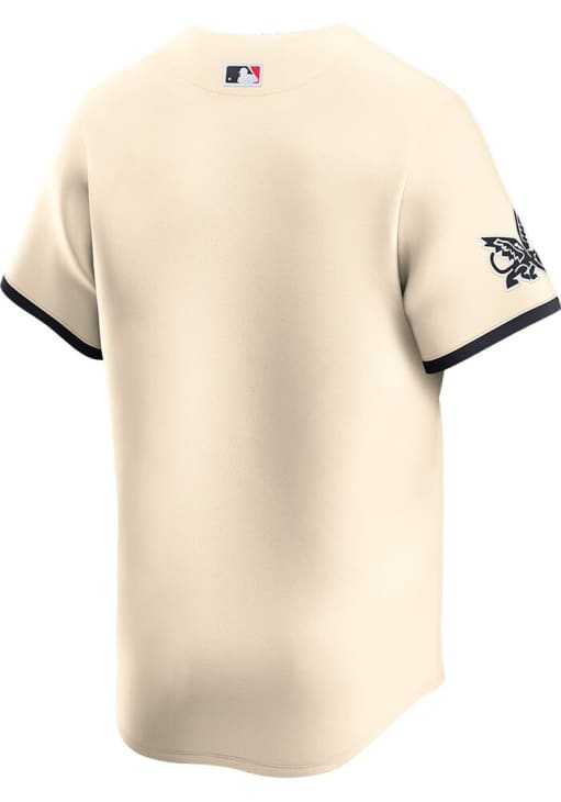Nike Texas Rangers Mens TAN City Connect Limited Baseball Jersey