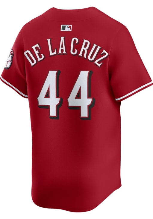 Elly De La Cruz Cincinnati Reds Mens Red Alt Limited Baseball