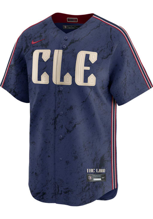 Nike Cleveland Guardians Mens NAVY City Connect Limited Baseball