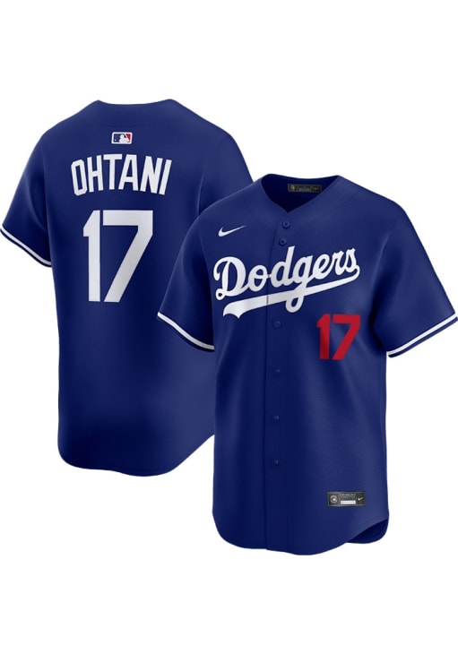 Shohei Ohtani Los Angeles Dodgers Mens ROYAL Alt Limited Baseball