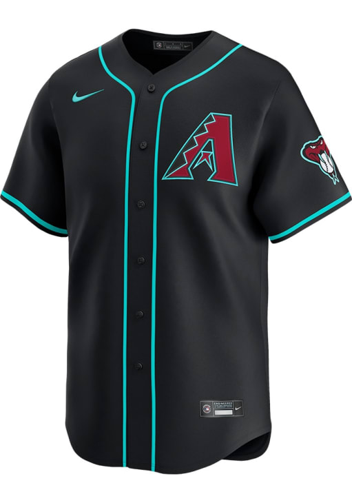 Nike Arizona Diamondbacks Mens BLACK Logo Alt Limited Baseball