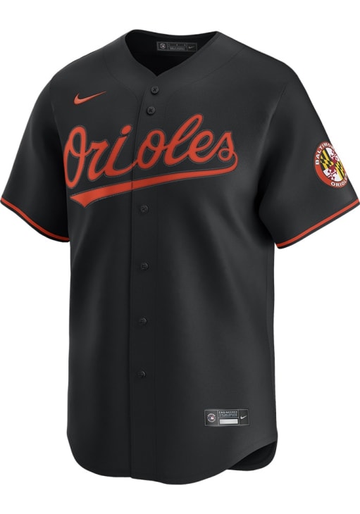 Nike Baltimore Orioles Mens BLACK Alt Limited Baseball Jersey