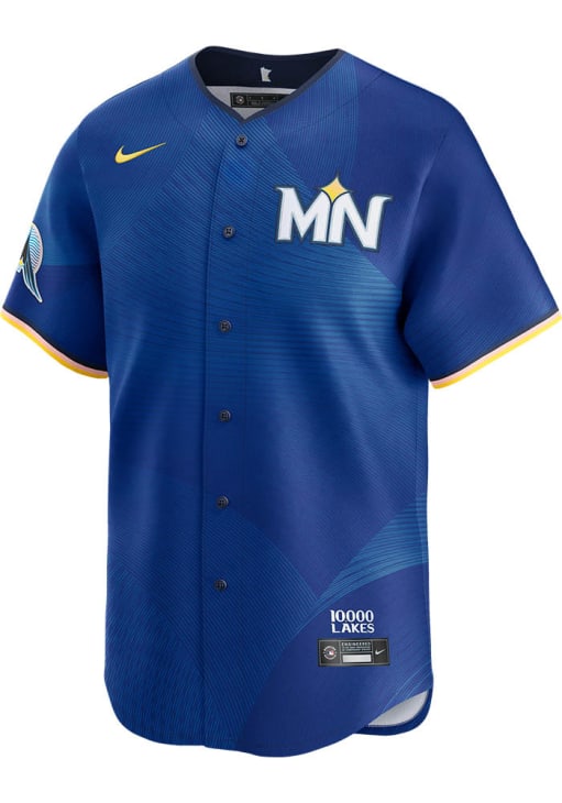 Nike Minnesota Twins Mens BLUE City Connect Limited Baseball