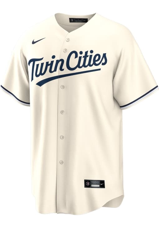 Carlos Correa Minnesota Twins Mens Replica IVORY Alt Jersey